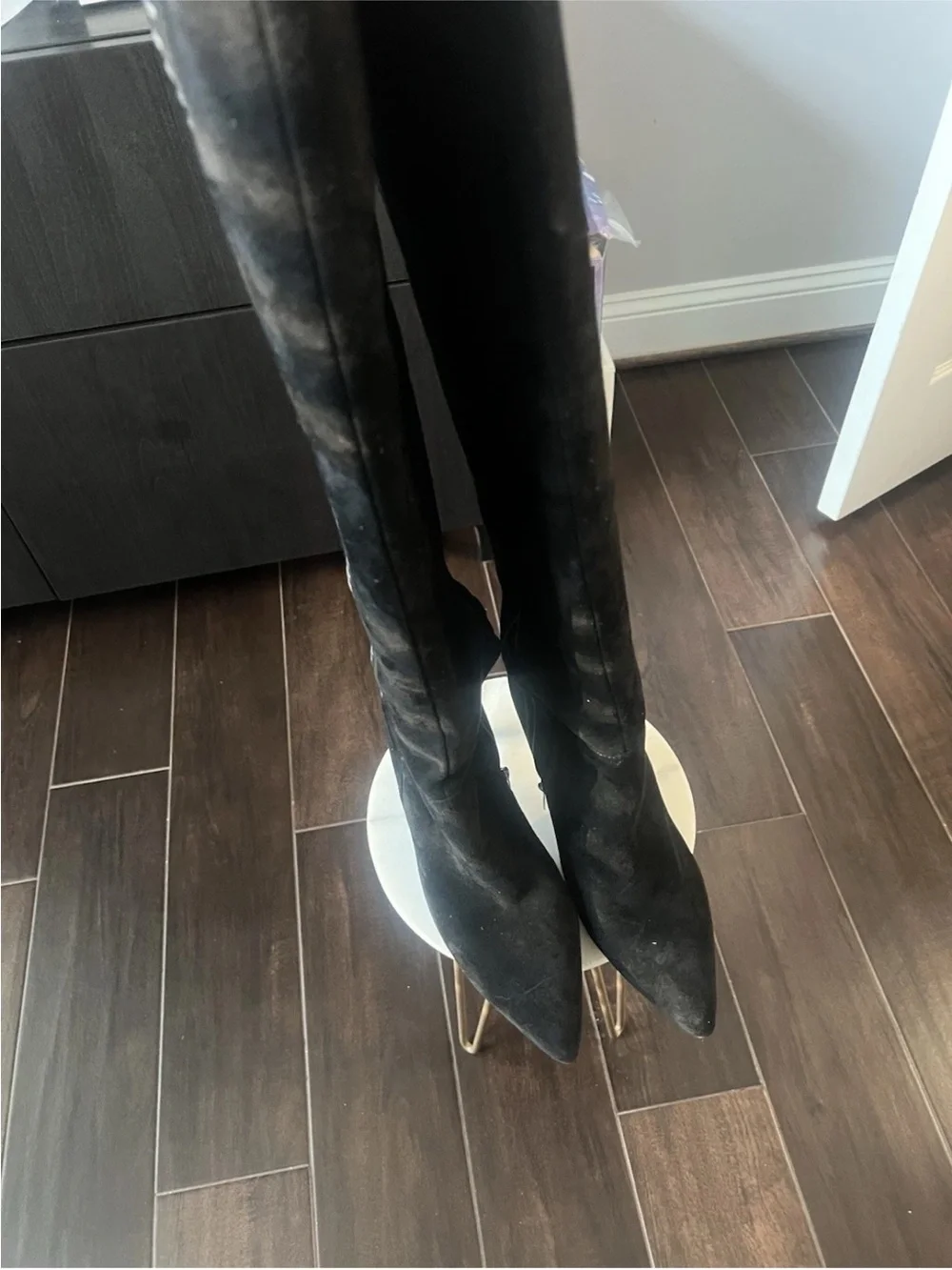 ***Used***Worn 3 Times - Women’s Vince Camuto High Suede Boots Size 12